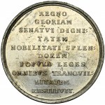 Augustus II the Strong, Medal Restoration of the Polish Throne after the Battle of Poltava 1709 - VERY RARE, ex. Potocki