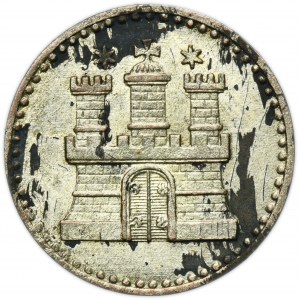 Germany, City of Hamburg, 1 Dreiling Berlin 1855 A