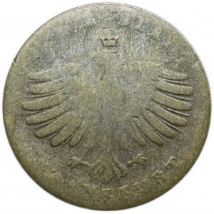 Germany, City of Frankfurt, 1 Kreuzer 1852