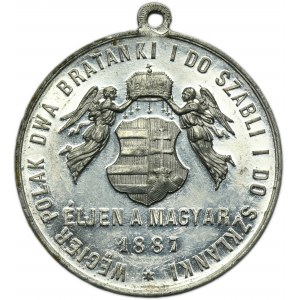 Medal of Polish-Hungarian Friendship Kraków 1887