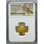 Byzantine Empire, Leo V and Constantine, Solidus - VERY RARE