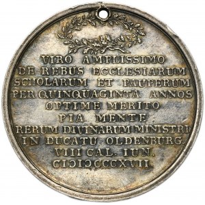 Germany, Grand Duchy of Oldenburg, Peter Friedrich Wilhelm, Medal 1817