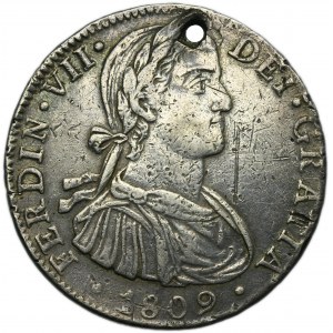 Spain, Ferdinand VII, 8 Reales Mexico 1809