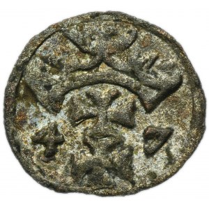 Sigismund I the Old, Denarius Danzig 1547 - RARE