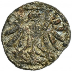 Sigismund I the Old, Denarius Danzig 1547 - RARE