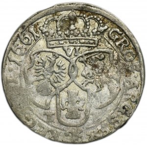 John II Casimir, 6 Groschen Bromberg 1661 TT