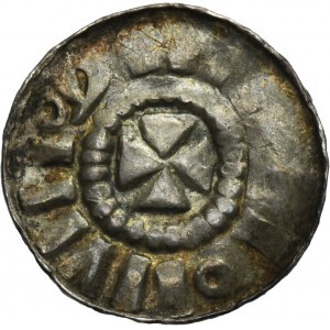 Germany, Saxony, Anonymous Saxon bishops, Cross denarius 10th/11th century