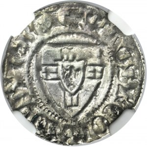 Teutonic Order, Konrad III von Jungingen, Schilling undated - NGC MS60