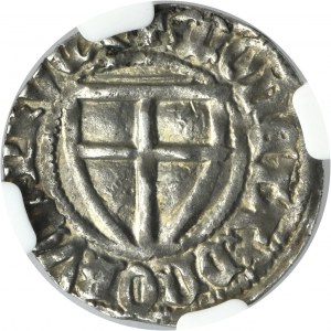 Teutonic Order, Konrad III von Jungingen, Schilling undated - NGC MS60