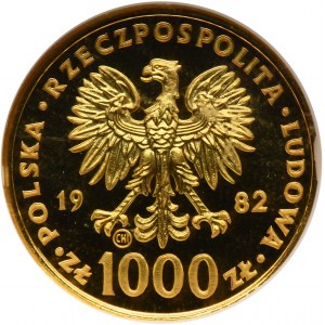1.000 złotych 1982 Jan Paweł II