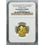 PRÓBA, 50.000 złotych 1991 Jan Paweł II - Ołtarz - NGC PF68 ULTRA CAMEO