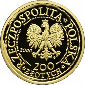 200 złotych 2000 1000-lecie Wrocławia