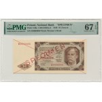 10 złotych 1948 - SPECIMEN - D 0000000 - PMG 67 EPQ