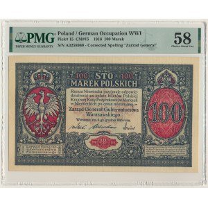 100 marek 1916 - Generał - PMG 58