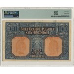 100 marek 1916 - Jenerał - 7 cyfr - PMG 35 - naturalny