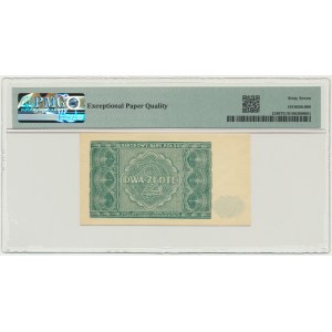 2 Gold 1946 - PMG 67 EPQ - BOTH SQUARE.
