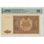 1,000 gold 1946 - Wb. - PMG 58 - REPLACEMENT SERIES