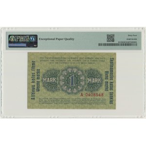 Kowno, 1 Mark 1918 - A - PMG 64 EPQ