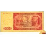 100 złotych 1948 - FP - DESTRUKT - motylek - PMG 40