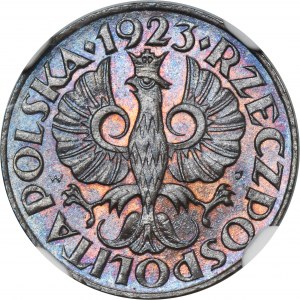 1 grosz 1923 - NGC MS65 BN