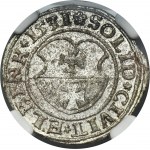 Sigismund I the Old, Schilling Elbing 1531 - NGC MS64