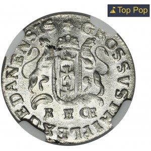 Poniatowski, 3 Groschen Danzig 1765 REOE - NGC MS65 - RARE