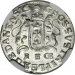 Poniatowski, 3 Groschen Danzig 1765 REOE - NGC MS65 - RARE