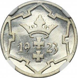 Free City of Danzig, 5 pfennige 1923 - NGC PF64 - PROOF
