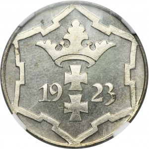 Free City of Danzig, 10 pfennige 1923 - NGC PF64 CAMEO - PROOF