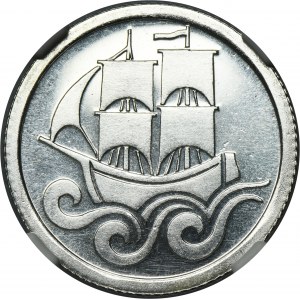 Free City of Danzig, 1/2 gulden 1923 - NGC PF62 - PROOF