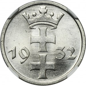Free City of Danzig, 1 gulden 1932 - NGC MS63