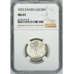 Free City of Danzig, 1 gulden 1923 Cog - NGC MS63