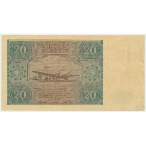 20 złotych 1946 - B -