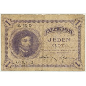 1 złoty 1919 - S.40 D -