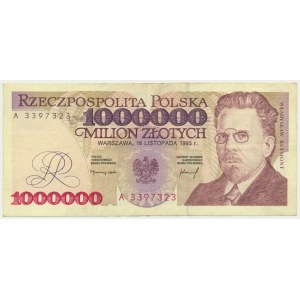 1 milion złotych 1993 - A - rzadka