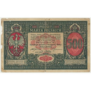500 Mark 1919 - Direktion -