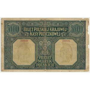 500 Mark 1919 - Direktion -