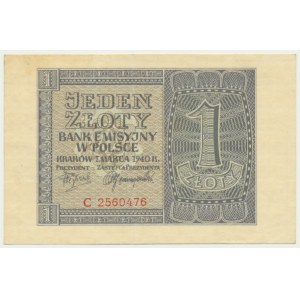 1 złoty 1940 - C -