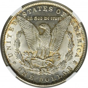 USA, 1 Dollar Philadelphia 1887 - Morgan - NGC MS63