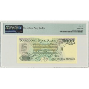 5.000 złotych 1988 - CP - PMG 66 EPQ - pierwsza seria rocznika