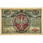 5 marek 1916 - Generał - biletów - A - PMG 64 EPQ