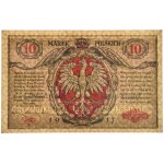 10 marks 1916 - General - tickets - PMG 58 EPQ - BERLIN IV.