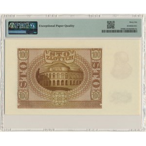 100 gold 1940 - A - PMG 66 EPQ - first series