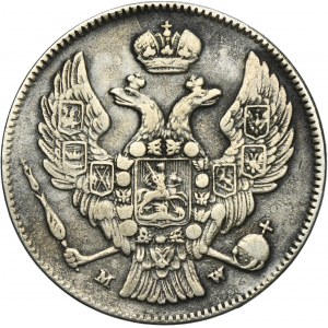 30 kopeck = 2 zloty Warsaw 1836 MW