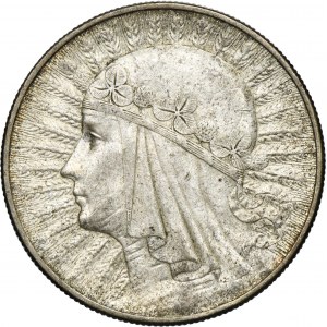 Głowa Kobiety, 10 złotych Warszawa 1933