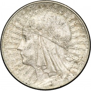 Głowa Kobiety, 10 złotych Warszawa 1932
