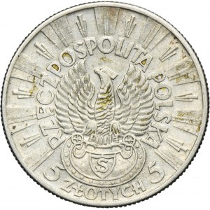 Piłsudski Strzelecki, 5 złotych 1934