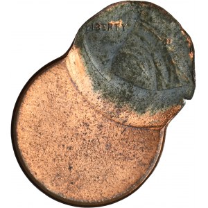 MINT ERROR, USA, 1 Cent