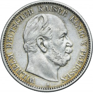 Germany, Kingdom of Prussia Wilhelm I, 2 Mark Berlin 1876 A