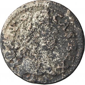 John II Casimir, Schilling Ujazdów 1661 - RARE, SILVERED